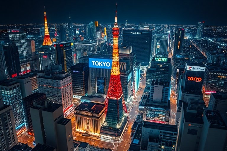 久久不卡视频-城市之光：东京夜景延时摄影